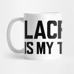 Lacrosse is my therapy Mug